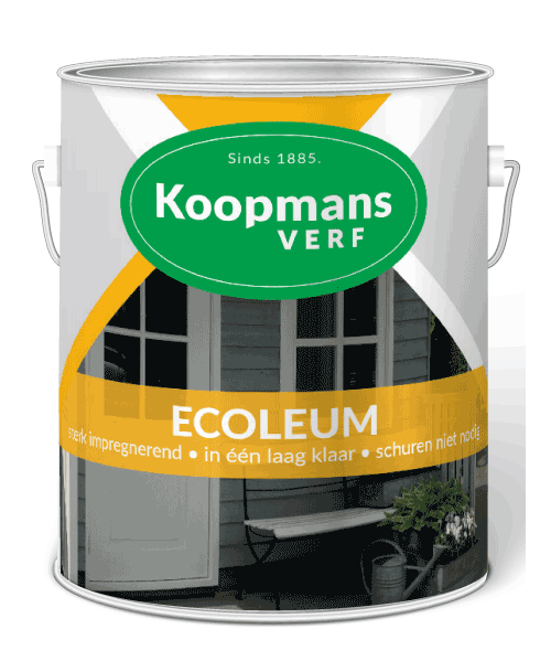 strelen influenza roman Koopmans Ecoleum - Zwart - 20 liter - Koopmans Verfshop